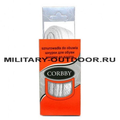 Шнурки Corbby 5508/150cm White